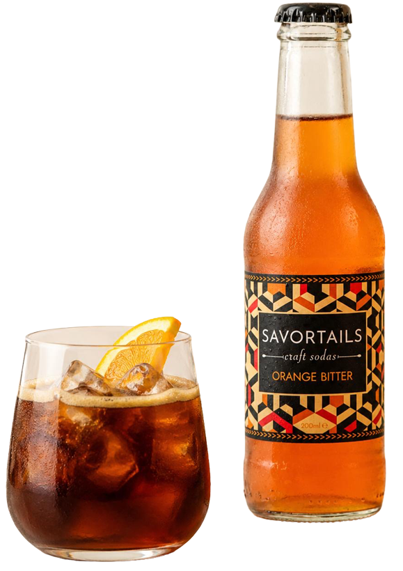 bitter orange coffee spritz